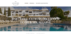 Desktop Screenshot of luxurycollectionresidences.com